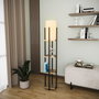 Opviq Shelf Lamp - 8115 Negra y Dorada